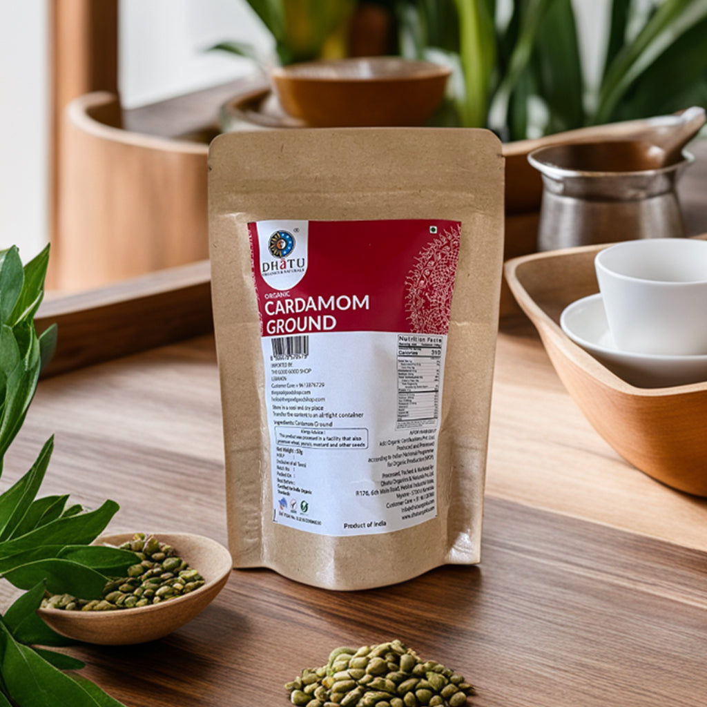 Organic Cardamom Whole Seeds