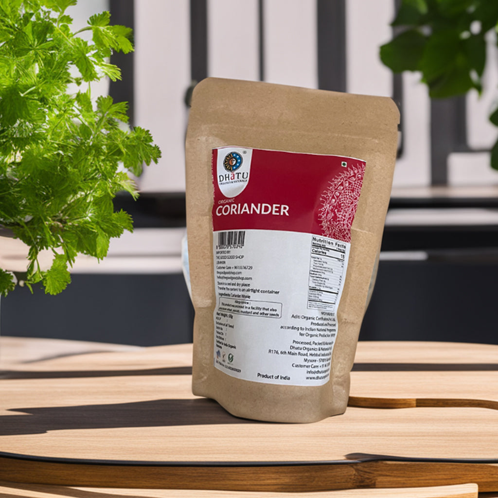 Organic Coriander Seeds