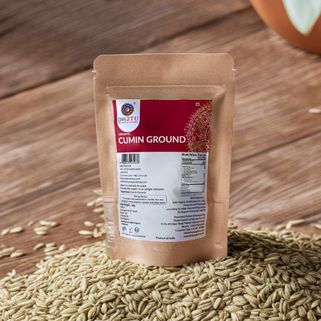 Organic Cumin Whole Seeds