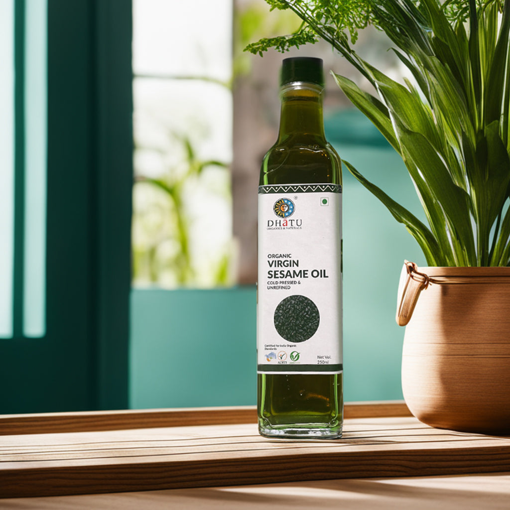 Organic Black Seed Sesame Oil