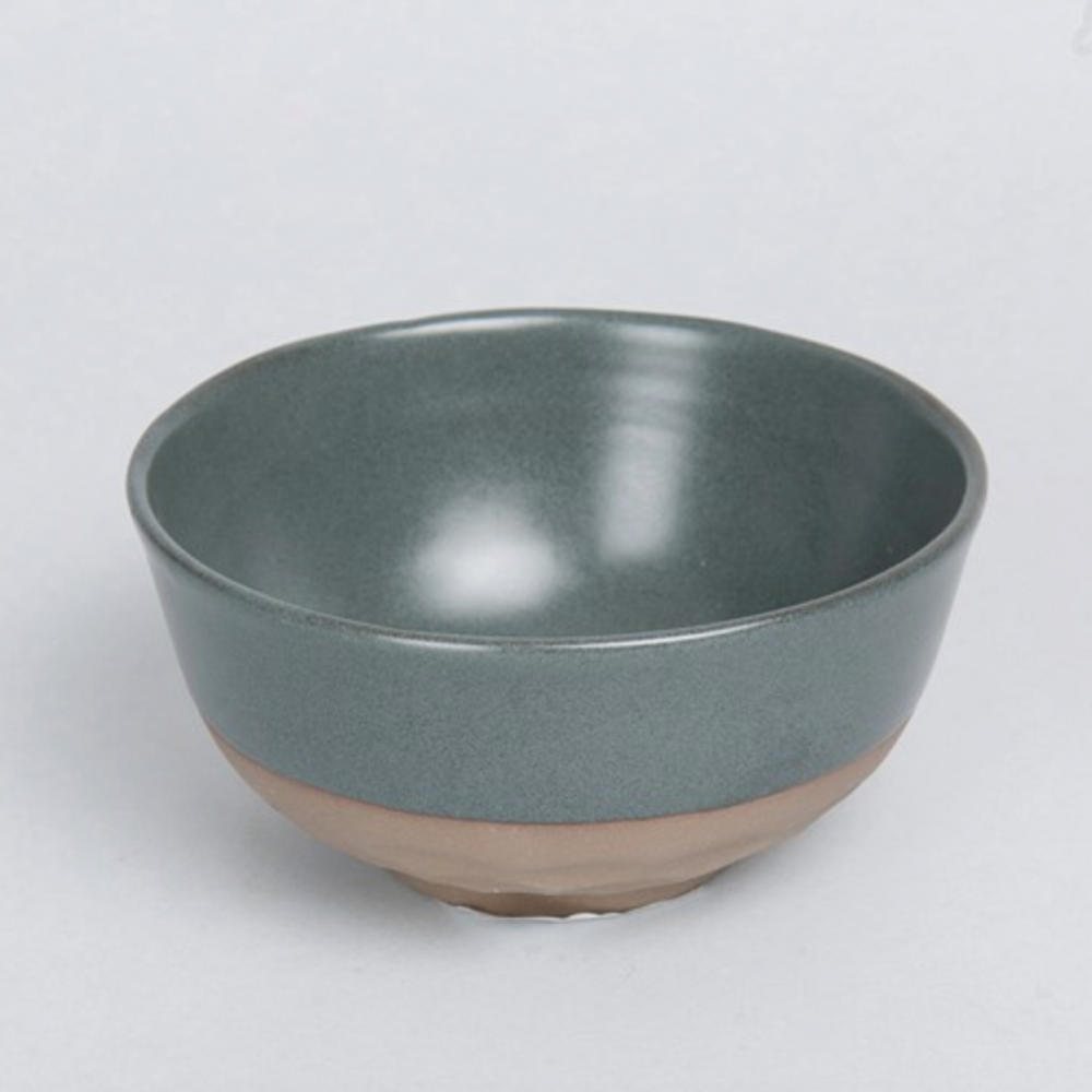 Ceramic Grey & Brown Bowl