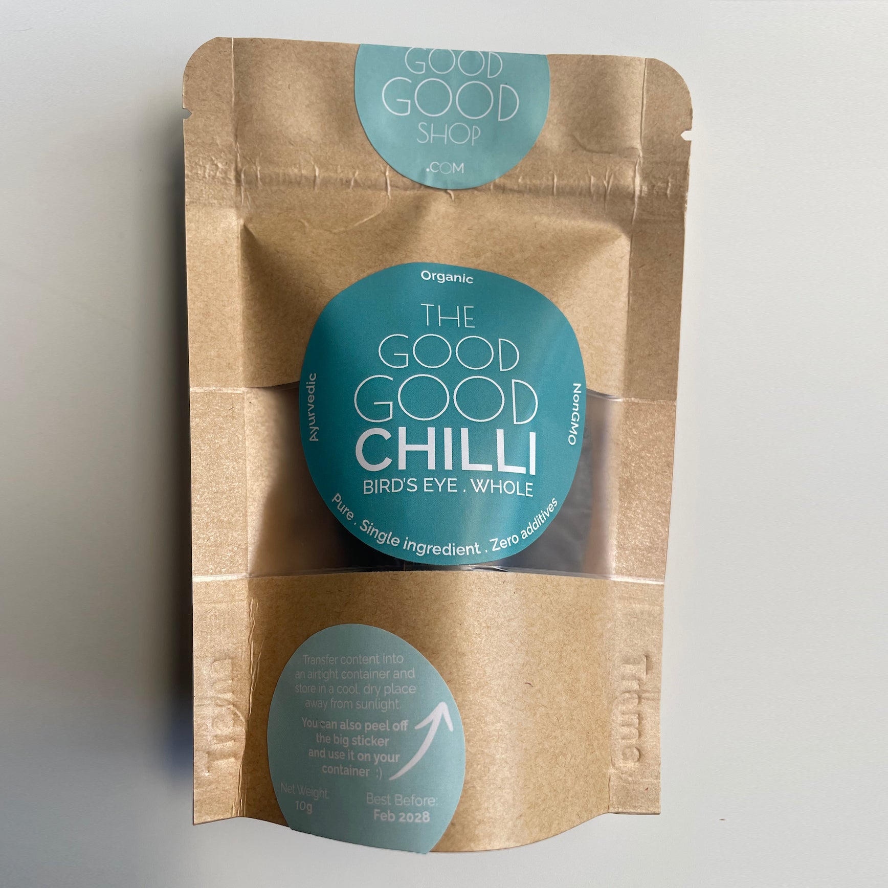 The Good Good Chilli (Bird's Eye Whole) 10g