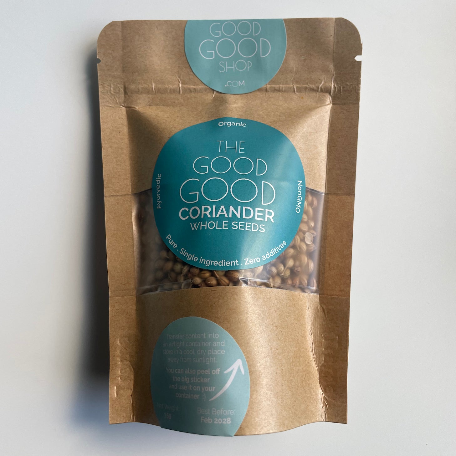 Organic Coriander Seeds 35g