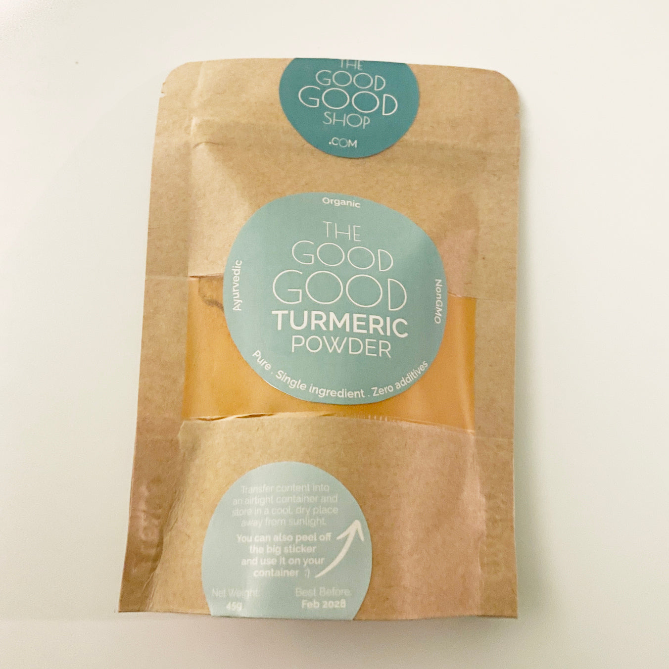 The Good Good Turmeric Powder (Curcuma) 45g