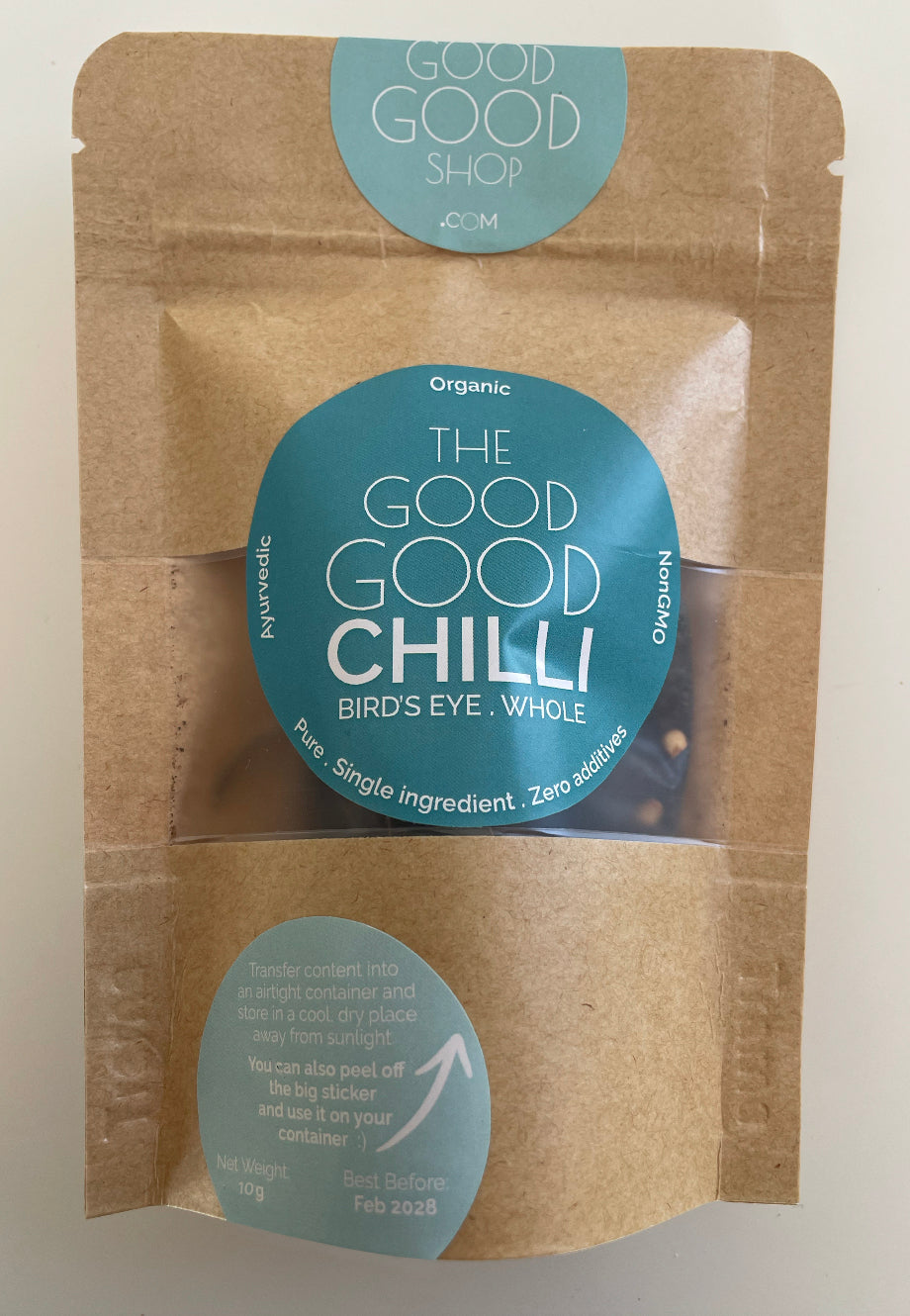 The Good Good Chilli (Bird's Eye Whole) 10g