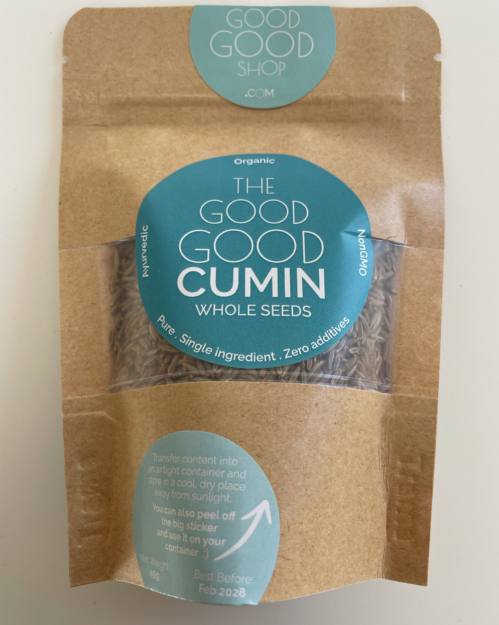 The Good Good Cumin Seeds 45g