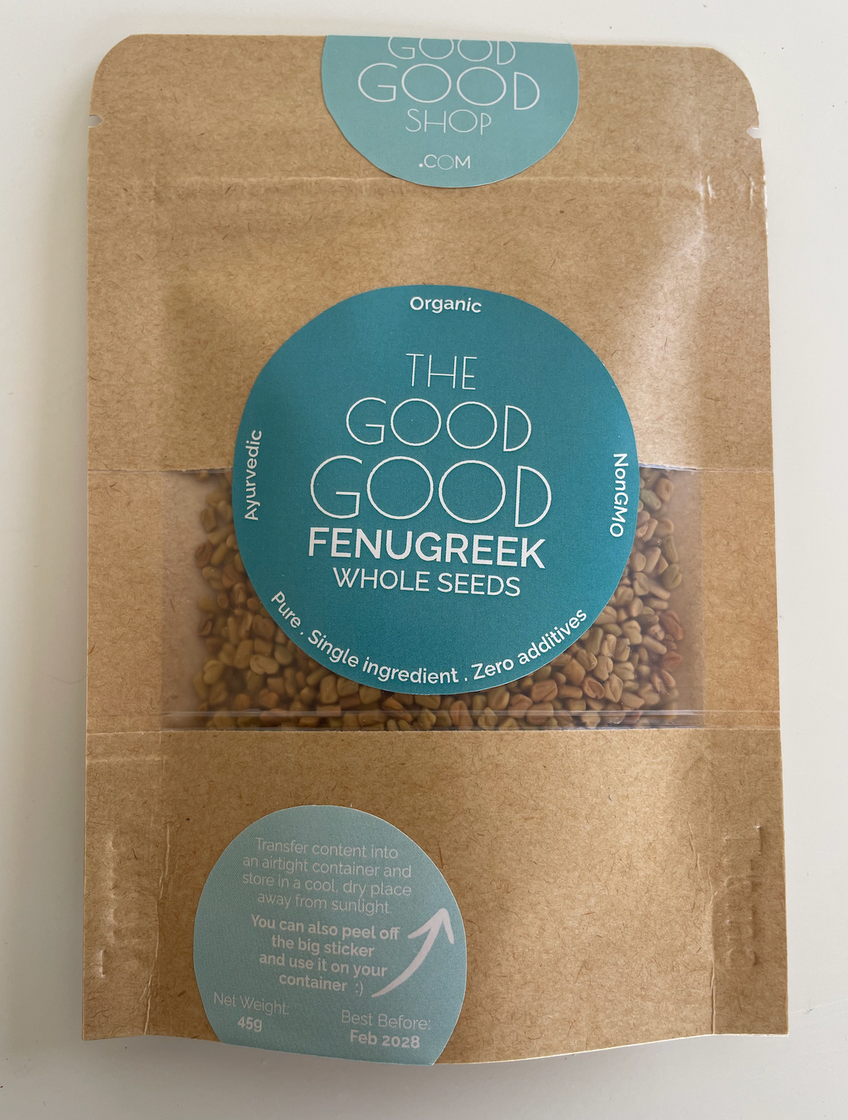 The Good Good Fenugreek Seeds 45g